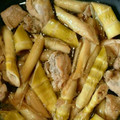 n＊t's cooksnap of when they made 淡竹・はちく（筍）と鶏肉の照り照り煮.