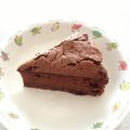 ちきakki's cooksnap of when they made ノンオイル♪　簡単ガトーショコラ.