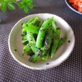 まろんかふぇ's cooksnap of when they made インゲンの簡単ゴマ和え.
