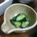 ちょまま1112's cooksnap of when they made 母直伝☆きゅうりのわさび漬け.