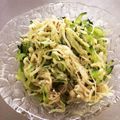 ♪おれんじ30♪'s cooksnap of when they made もやしときゅうりの定番ナムル.
