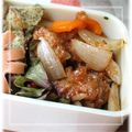 KENチャン's cooksnap of when they made 弁当：らくチンミートボール酢豚.