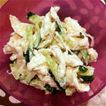 ねるの大好き's cooksnap of when they made 簡単☆ささみと胡瓜の明太子和え.