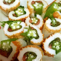 あお0603's cooksnap of when they made 簡単おくらのちくわ巻き☆弁当のすきまに！.