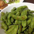 oyabin214's cooksnap of when they made 簡単おつまみ③焼き枝豆.