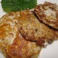 kucina's cooksnap of when they made 梅チーズでカリッとろ鯵バーグ♡.