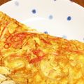 みどぅきち's cooksnap of when they made 節約☆もやしとカニカマの玉子焼き.