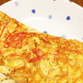 みどぅきち's cooksnap of when they made 節約☆もやしとカニカマの玉子焼き.