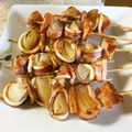 ももんじゃー's cooksnap of when they made 串イカ…(o˘◡˘o).