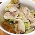 あゆみ1234's cooksnap of when they made 昆布だしベースの白菜と豚肉のスープ♪.