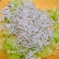 kunpuu's cooksnap of when they made ☆釜揚げしらすときゃべつのパスタ☆.