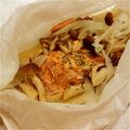 およちゃん☆'s cooksnap of when they made レンジでチン♪簡単鮭のきのこ蒸し.