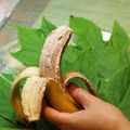としこ屋's cooksnap of when they made まるでバナナな。パンナコッタ☆.