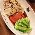 かめのももこ's cooksnap of when they made レンジで簡単！本格香味蒸し鶏♬.