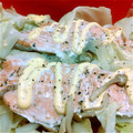 けんgoともko's cooksnap of when they made 鮭のマヨネーズ蒸し焼き.