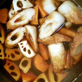 ひーみほ's cooksnap of when they made 簡単！蓮根と竹輪の煮物.