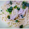 RIKIMAM。's cooksnap of when they made 塩だれ豚肉☆パスタ.