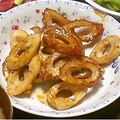 u35tama's cooksnap of when they made ちくわの醤油マヨ炒め≠簡単おつまみ.