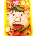 なここ♡'s cooksnap of when they made ドラえもん＊ジャイアン弁当.