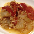 ゆるまめ's cooksnap of when they made うまうま!トマトとツナと大根の煮つけ.