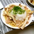 にゃとん's cooksnap of when they made ツナと大根おろしのパスタ☆一人ランチにも.