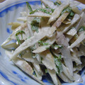 かき氷's cooksnap of when they made ごぼうの♡簡単♡大葉マヨポン和え.