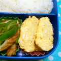 翔舞ママ's cooksnap of when they made *お弁当…とりあえず甘い卵焼き.