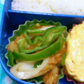 翔舞ママ's cooksnap of when they made おつまみに！ピーマンとちくわのごま油炒め.