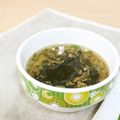 ガメコ's cooksnap of when they made 即席ワカメスープ.