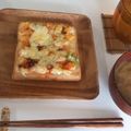 RINRI☆'s cooksnap of when they made ラー油でピリッと☆ポテトサラダトースト.