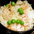 ﾋﾟﾛﾐ♡'s cooksnap of when they made 春を満喫！★桜海老グリーンピースご飯★.
