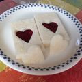 亜久里's cooksnap of when they made フラワージャムサンド.