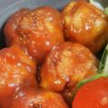 めかにか's cooksnap of when they made チキンボールのケチャップ炒め.