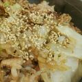 めかにか's cooksnap of when they made じゃこと豚肉のあっさり炒飯.