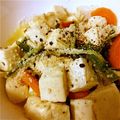 かにみそＢ's cooksnap of when they made 簡単一品　豆腐と水菜のチーズ焼き.