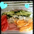 ひなぴ…みほぴ's cooksnap of when they made お弁当・冷やし中華♪.