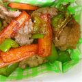 stitch_nao's cooksnap of when they made 牛肉とピーマンの甘辛炒め.