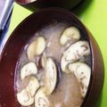 528sp's cooksnap of when they made みそ汁①：茄子と大根.