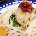528sp's cooksnap of when they made 大葉と茗荷の冷うどん♪.