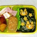 しましま0228's cooksnap of when they made くま型deトラくんのお弁当＊キャラ弁.