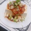 hozunyam's cooksnap of when they made 簡単！あと一品に♪豆腐キムチのせ♪.