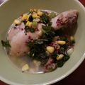 うみママinＭＩ's cooksnap of when they made キヌアとケールのスープ.