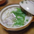 サオリ's cooksnap of when they made 鶏うどん　エスニック風.
