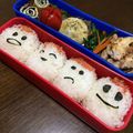 ＲＫまま's cooksnap of when they made キャラ弁に＊ふりかけで簡単可愛いおにぎり.