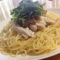 上杉景's cooksnap of when they made とり胸肉と梅肉の和風パスタ.