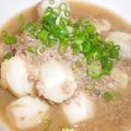 mzhroom's cooksnap of when they made 里芋と玉ねぎの味噌そぼろ煮.