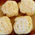 うゆさくら's cooksnap of when they made ノンオイルで簡単★HMでメロンパン.