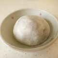 yuyurere's cooksnap of when they made 正月の残りお餅でイチゴ大福.