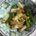 けいよせふ's cooksnap of when they made いんげんと高野豆腐…めんつゆ・ごまだれ….