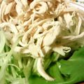 nyajirou's cooksnap of when they made 新玉ねぎとささみのサラダ♪.